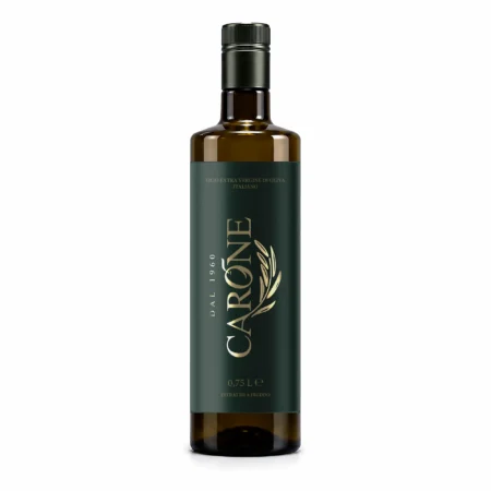 0,75 bottiglia carone new WEBP Bottiglia da 0,75 litri di olio extravergine Carone