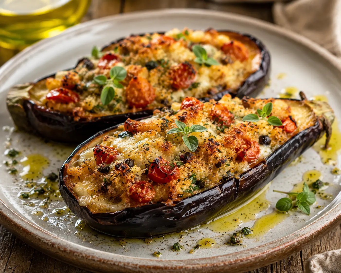 Melanzane ripiene alla Murgia