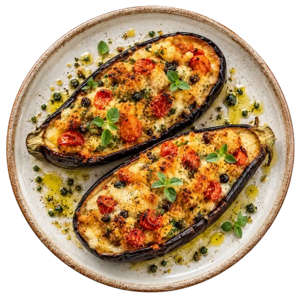 Melanzane ripiene alla Murgia, piatto pronto